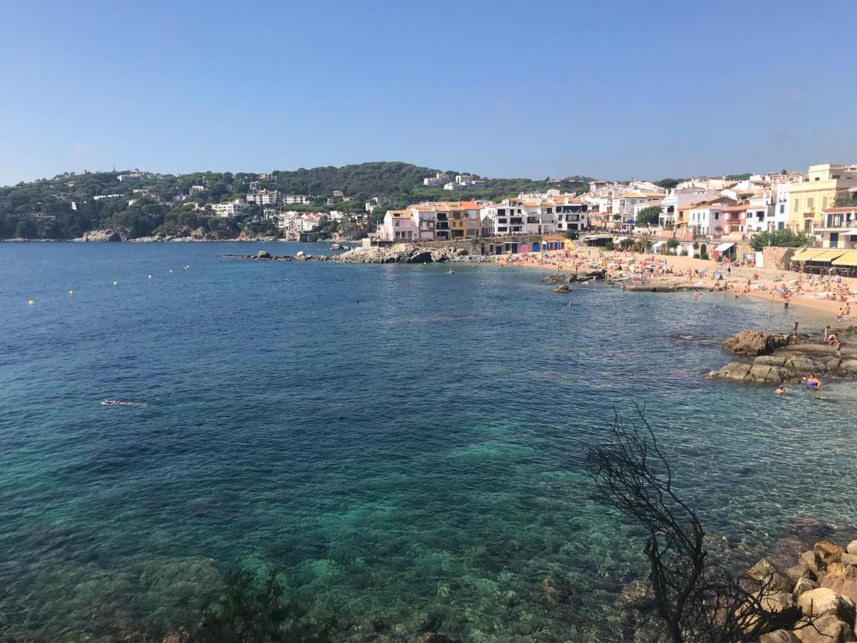 Calella De Palafrugell - Piso Reformado Con Piscina, Wifi Y Parking Gratuito Apartman Kültér fotó